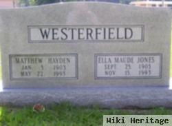 Ella Maude Jones Westerfield