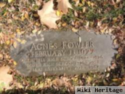 Agnes Fowler