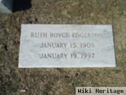 Ruth Boyce Edgerton