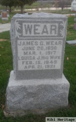 James G Wear