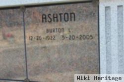 Burton L Ashton