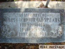 Sgt Walter A Spears