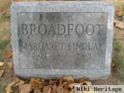 Margaret Findlay Broadfoot