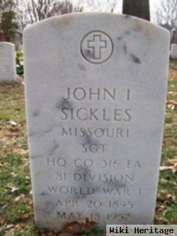 John Irving Sickles