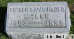 Esther Ann "nan" Macumber Greer