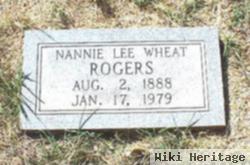 Nannie Lee "nan" Essary Rogers