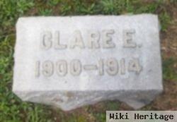 Elmer Clare "clare" Bell