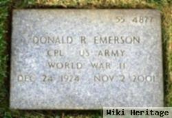 Donald R Emerson