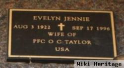 Evelyn Jennie Thomas Taylor