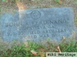 John R Ferdinand