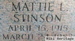 Mattie L Hudson Stinson