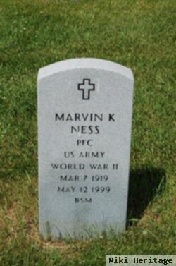 Marvin K Ness