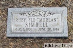 Ruby Flo "morlan" Simrell