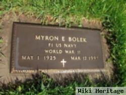 Myron B Bolek