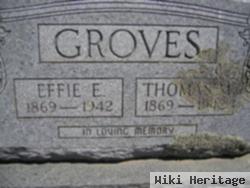 Effie E. Woody Groves