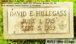 David E Hillegass