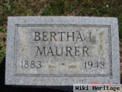 Bertha I. Cook Maurer