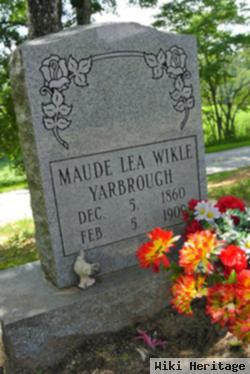 Maude Lea Wikle Yarborough