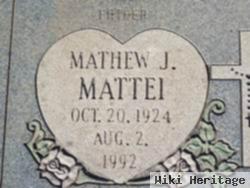 Mathew J Mattei