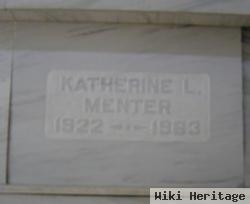 Katherine Louise Cotton Menter