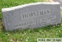 Henrietta E Horstman