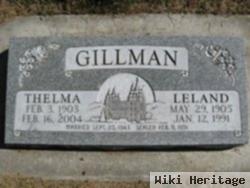 Thelma Gillman Gillman