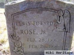 Lewis Edward Rose, Jr