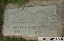 Thomas F Haskett