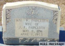 Mae W. Faircloth