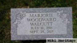 Marjorie Anna Woodward Walcutt