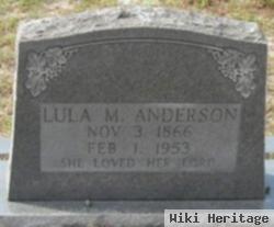 Lula M Anderson