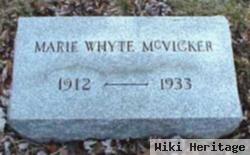 Marie Whyte Mcvicker