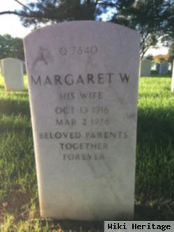 Margaret W North