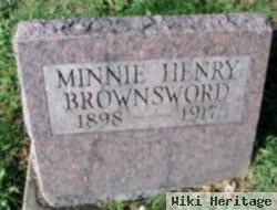 Minnie Henry Brownsword