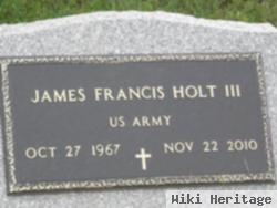 James Francis "jimmy" Holt, Iii