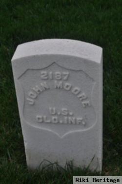 Pvt John Moore