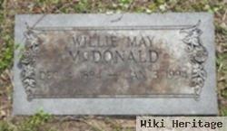 Willie May Mcdonald