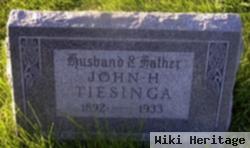 John H Tiesinga