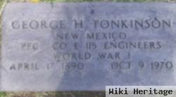 Pfc George H Tonkinson