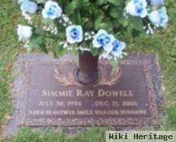 Simmie Ray Dowell