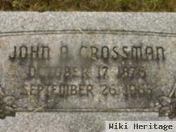 John A. Crossman