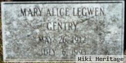 Mary Alice Legwen Gentry