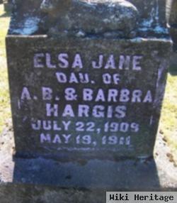 Elsa Jane Hargis