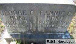 Frances Caroline "fannie" Grooms Hoke