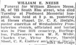 William E Neese