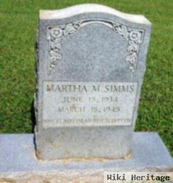 Martha Monica Simms