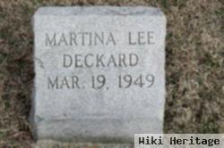 Martina Lee Deckard