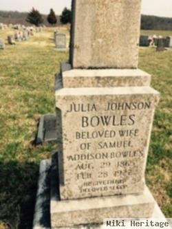 Julia Johnson Bowles