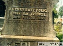 Henry Bate Folk, Sr