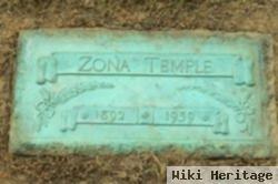 Rebecca Mazona Francina "zona" Hale Temple